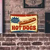Hot dog - Panneaux en &eacute;tain m&eacute;tallique(20*30cm)