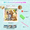 Diamond Painting-DIY Crystal Rhinestone Cat and Dog