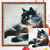 Cat-11CT Counted Cross Stitch 40*40cm/15.75*15.75in tapestrymarket