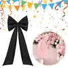 Large Bow Decor Satin Ribbon Bow Tie Giant Hanging Bowknot Party Wall Decoration