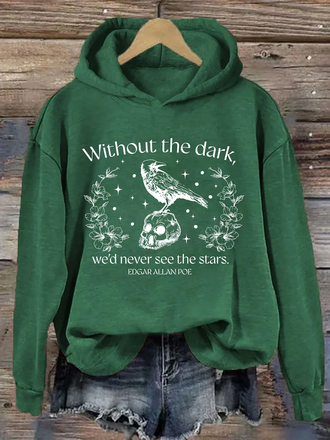 Gothic Raven Hoodie
