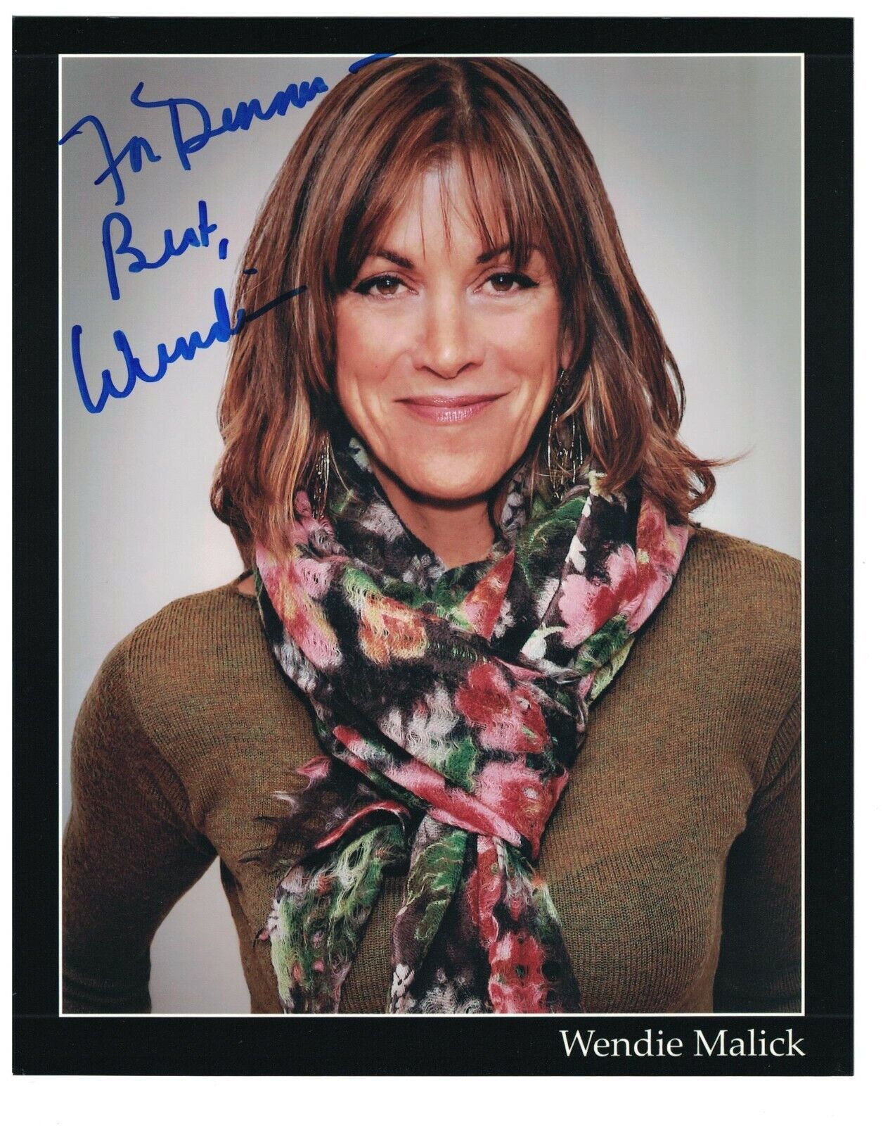 Wendie Malick Signed Autographed 8 x 10 Photo Poster painting Actress