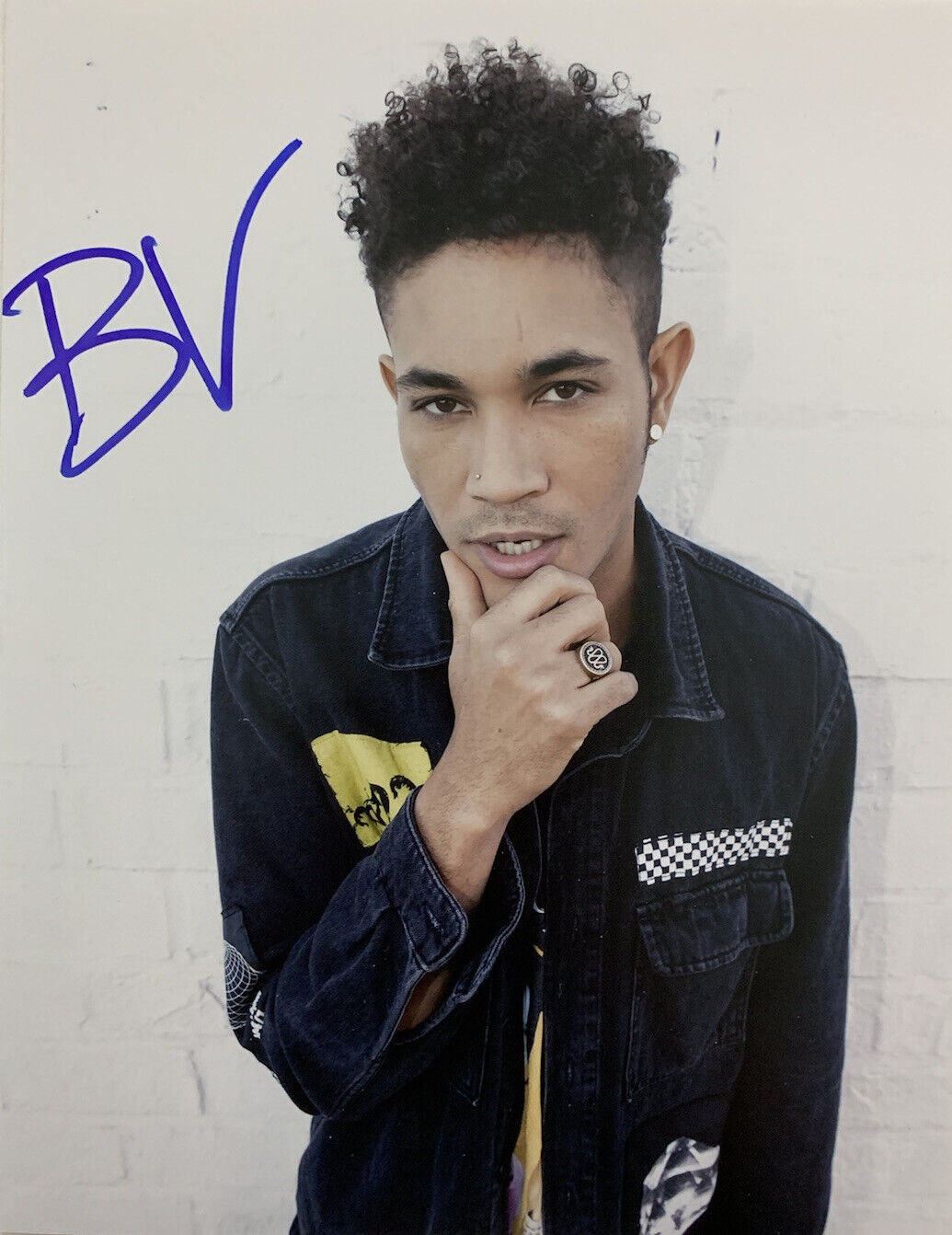 BRYCE VINE HAND SIGNED 8x10 Photo Poster painting AUTOGRAPHED RARE AUTHENTIC HIP HOP SINGER NEW