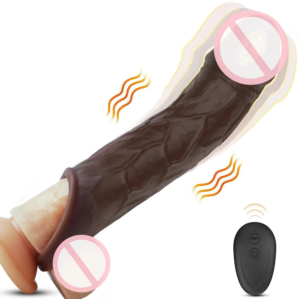 Mark - Wireless Remote Control 10 Frequency Penis Sleeve