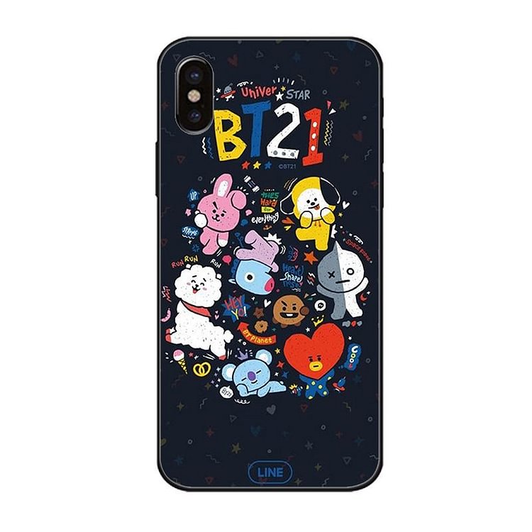 BT21 Universtar Cute iPhone Case