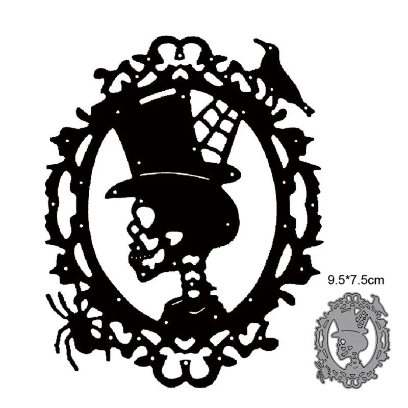 Metal Cutting Dies Halloween Magic Witch 2021 New Craft Dies Stencils Dies For DIY Scrapbooking Paper photo Cards Embossing Dies