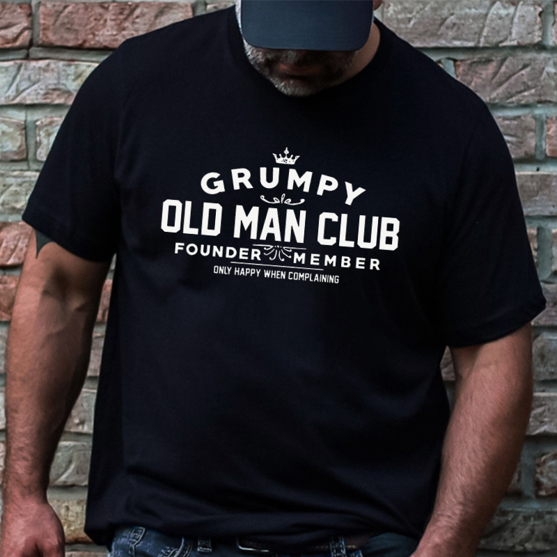 Grumpy Old Man Club T-shirt