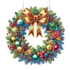 Diamond Painting Acrylic Christmas Garland Pendant Home Decorations