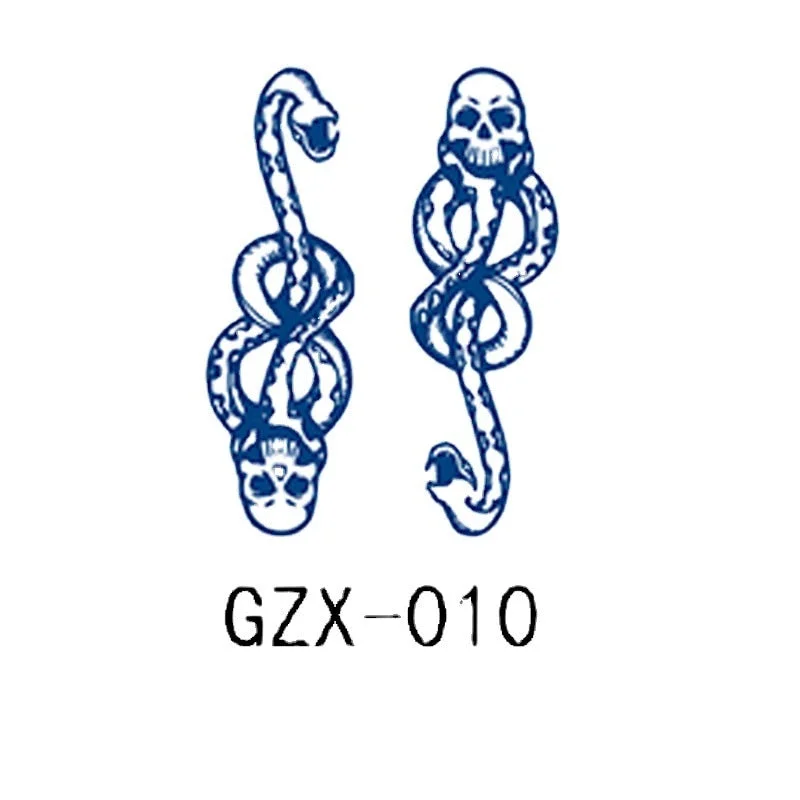 Herbal Semi-Permanent Tattoo Sticker Net Red Tattoo Sticker Waterproof Sweat Lasting Herbal Tattoo Sticker