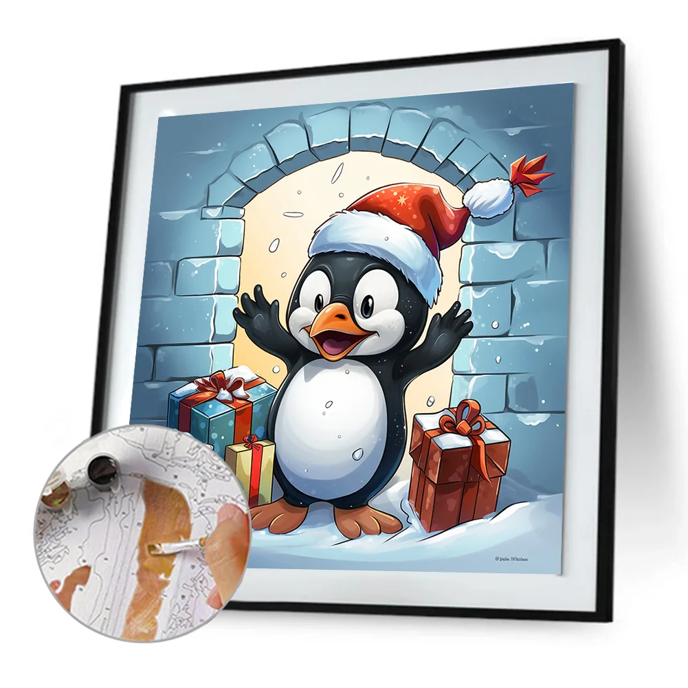 DIY Paint By Number 40*40cm - Penguin