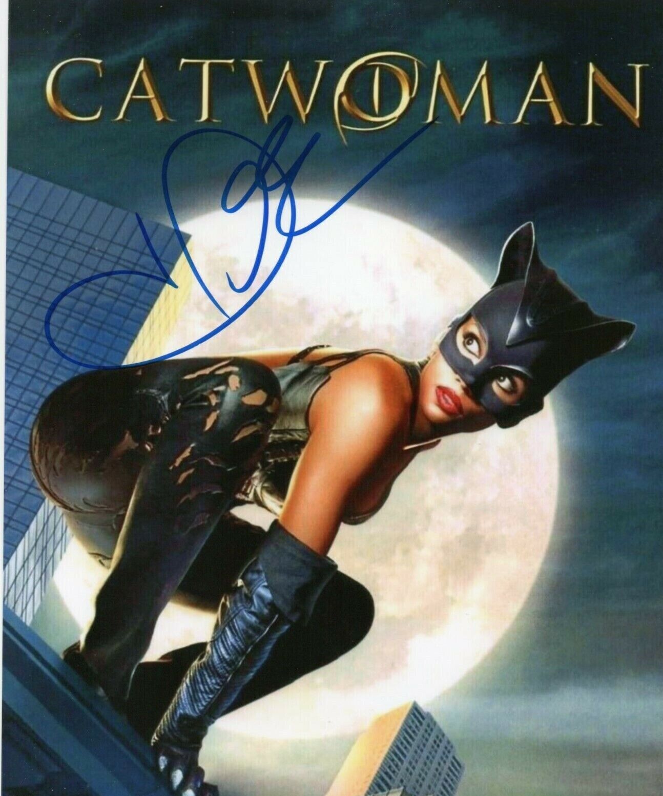 Halle Berry Autographed Signed 8x10 Photo Poster painting ( Catwomen ) REPRINT