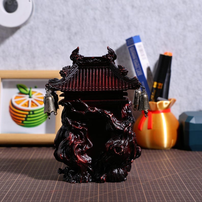 Metal Earth Temple Ornament Black Wukong 