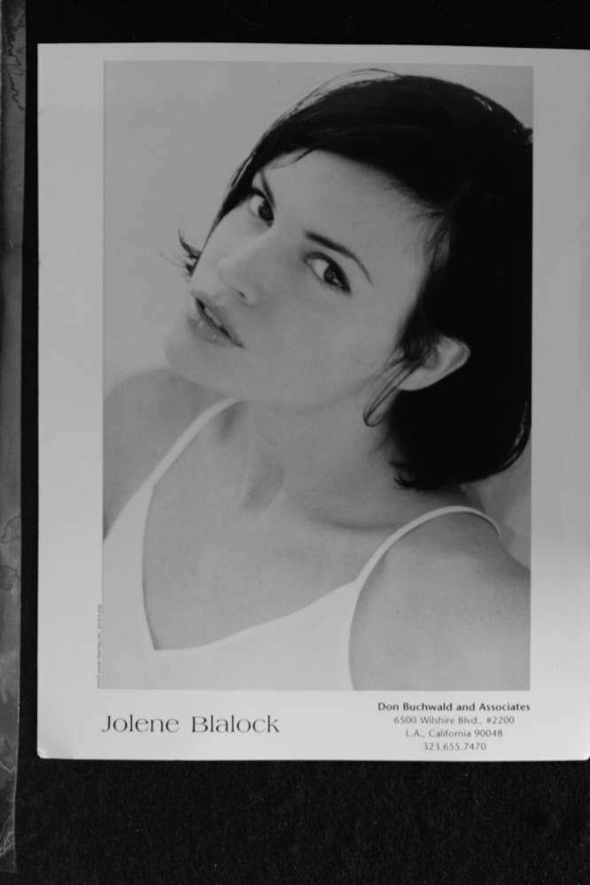 Jolene Blalock - 8x10 Headshot Photo Poster painting with Resume - Enterprise