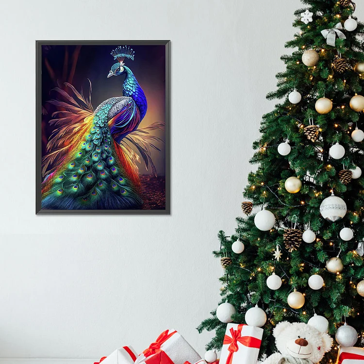 Brilliant Peacock - Full Round 30*40CM