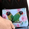 DIY Parrot Special Shape Diamond Painting Wristlet Wallet Women Clutch Mosaic Bag