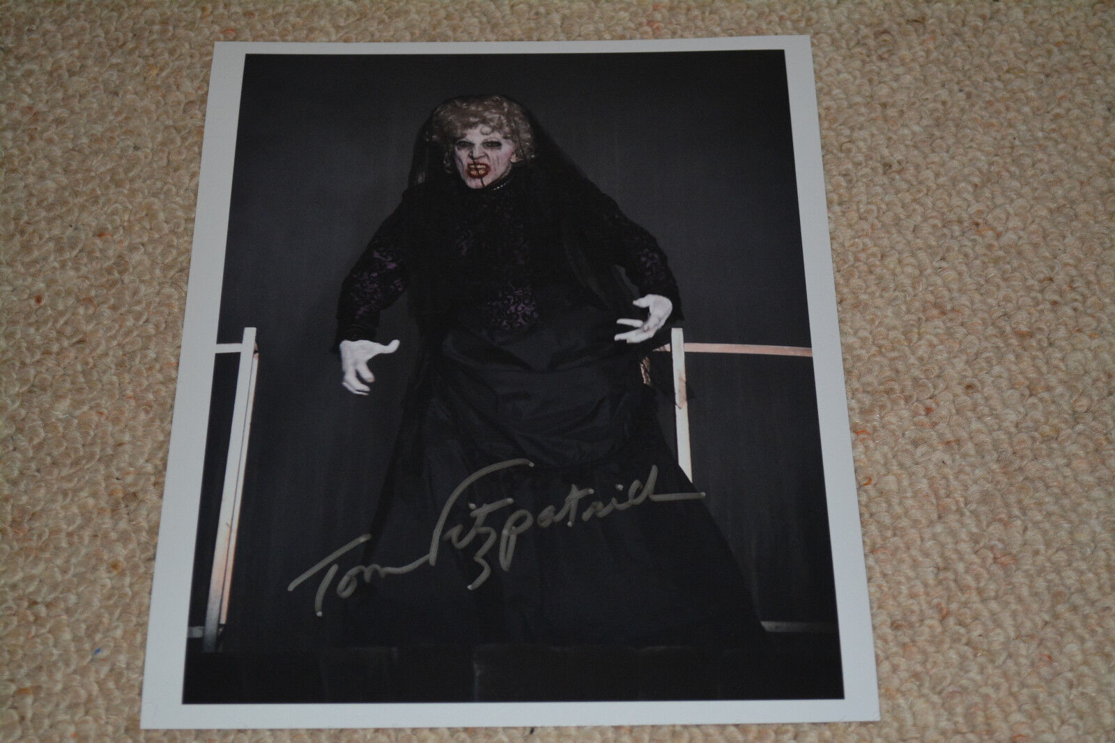 TOM FITZPATRICK signed autograph 8x10 INSIDIOUS Black in Bride