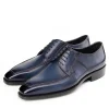 Designer Mens Derby Formal Shoes Genuine Leather