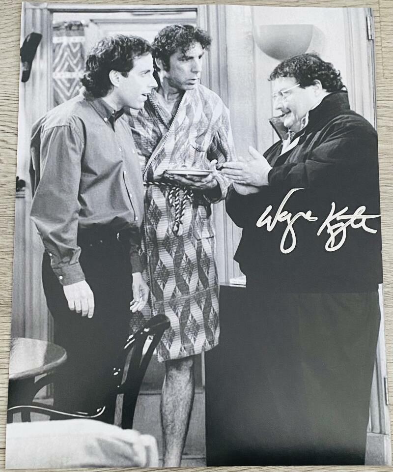 WAYNE KNIGHT SIGNED AUTOGRAPH - SEINFELD