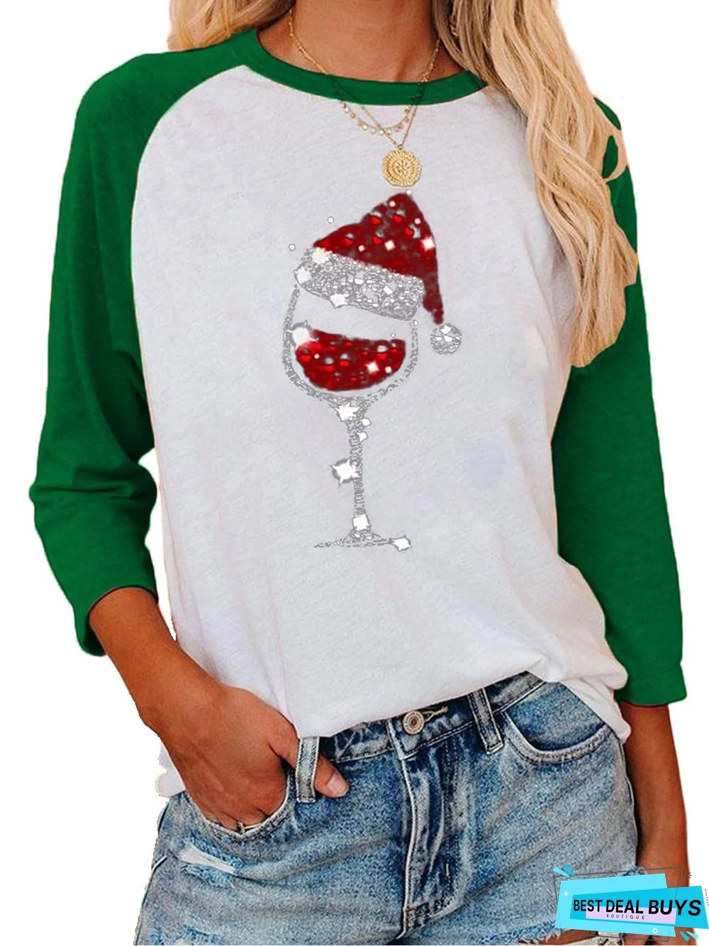 Long Sleeve Cartoon Shift Top