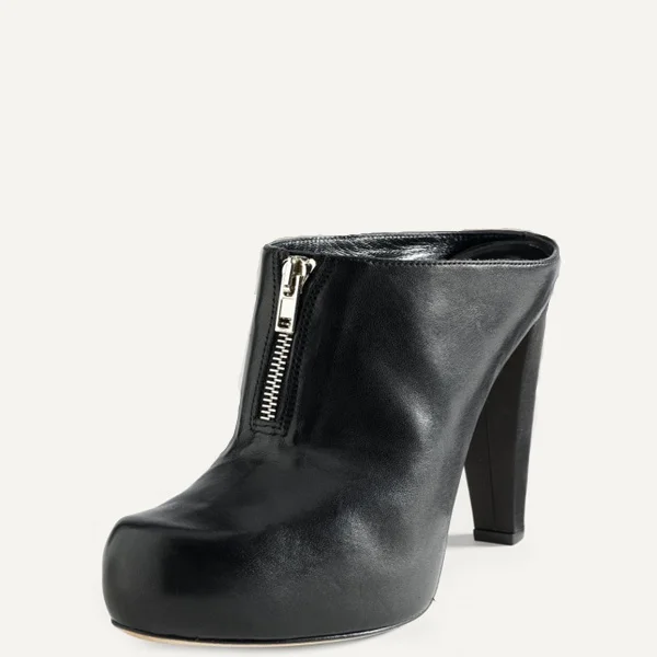 Women's Black Patent Leather Wedge Sandals with Platform |FSJ Shoes