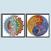 2Pack Mandara-Crystal Rhinestone Diamond Painting(30x30cm)
