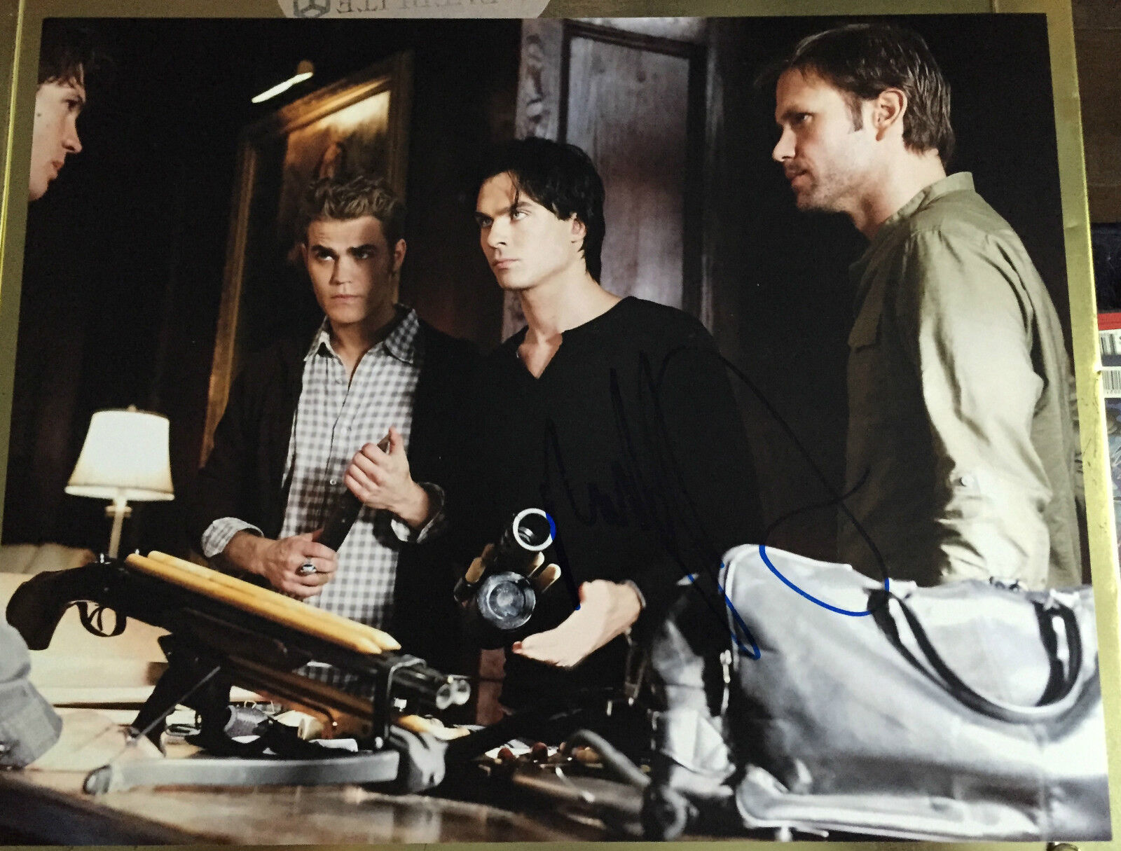 Vampire Diaries Matt Davis Autographed Signed 11x14 Photo Poster painting COA