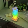DIY Colorful Atmosphere Assembly Night Light Mobile Phone Wireless Charging Desk Lamp Desktop Ornaments Gift