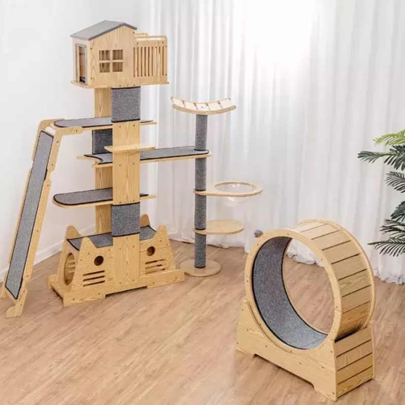 cat climbing frames