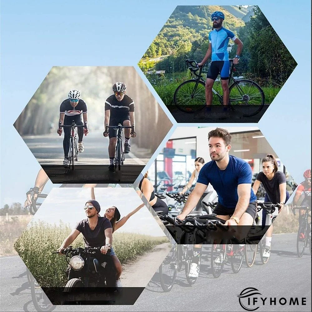 WOSAWE Women's Cycling Jersey Short Sleeve Bike Jersey Top with 3 Rear Pockets Mountain Bike MTB Road Bike Cycling Windproof Breathable Quick Dry Reflective Strips Black Green Red Patchwork Dot Sports | IFYHOME