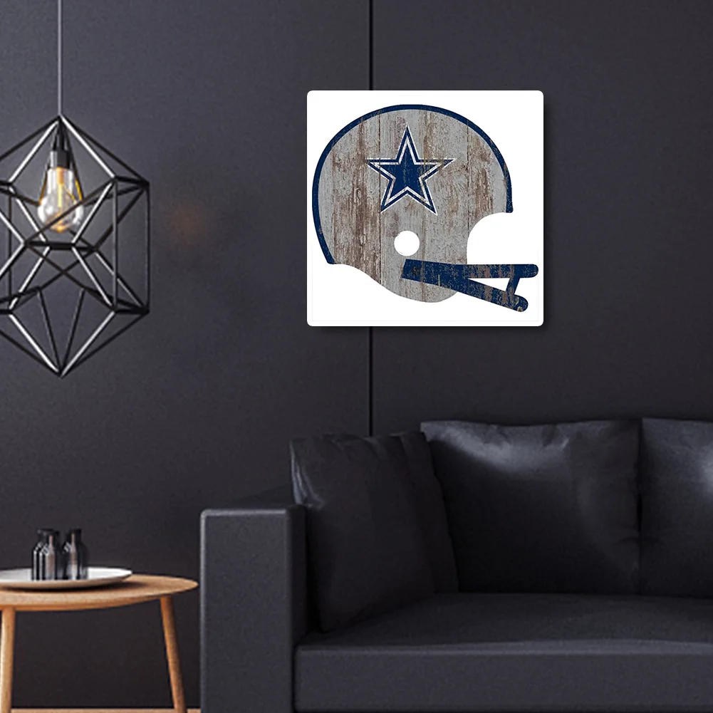 Full Round Diamond Painting 30*30cm - Dallas Cowboys Football Team