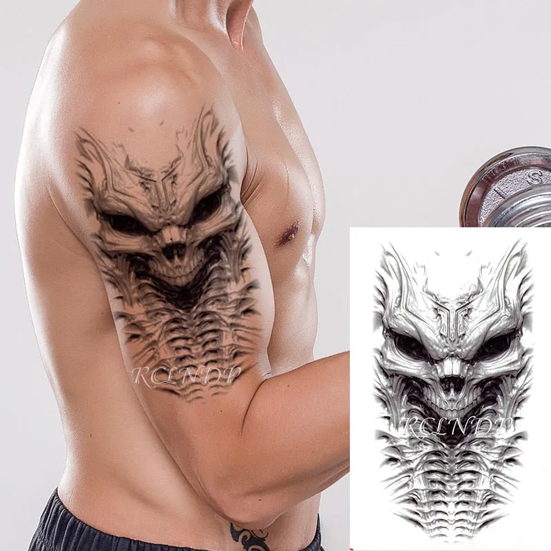 Waterproof Temporary Tattoo Sticker Flower Rose Fake Tatto Flash Tatoo Hand Arm palm finger Back Tato body art for Women Men