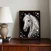 Diamond Painting-DIY Special Shaped Drill Pearl Painting Horse(30x40cm)