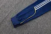 Joyfball 2025/2026 Real Madrid Long Zipped Jacket Retro Version Royal Blue Soccer Jersey 1:1 Thai Quality 