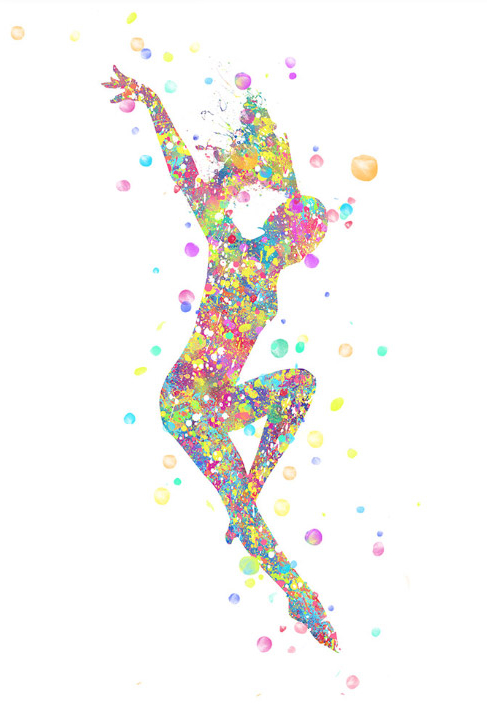 

Color Dancer - Round Drill Diamond Painting - 30*40CM, 501 Original