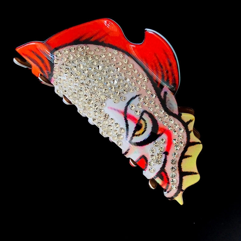 Halloween Lady Women’s Pumpkin Skull PVC Hair Claws