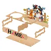 Bol en bois pour chien - 5d bricolage d&eacute;coration artisanale