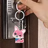 Fox Beaded Counted Cross Stitch Ornament Kit Cross Stitch Bead Keychain (B)