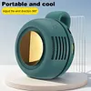 Waist-Mounted Bladeless Fan Rechargeable Electric Desktop Fan 360 Handheld Fan