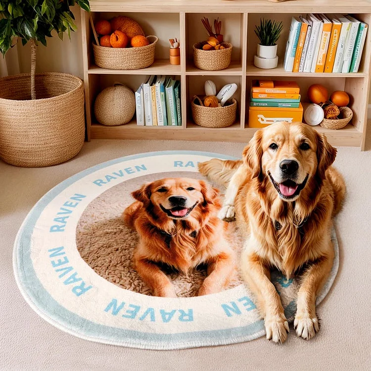 Custom Rug From Pet Photo, Custom Portrait Carpet
