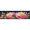 Peony-11CT Stamped Cross Stitch 135*40cm/53.15*15.75in(Big Size)