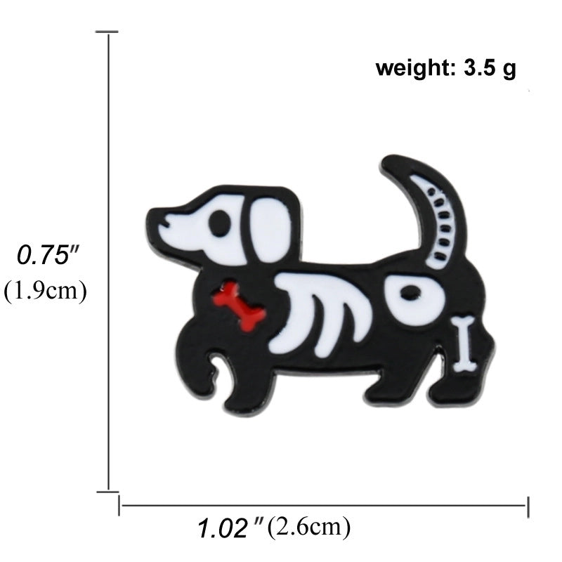 Cartoon Style Pin Alloy Plating No Inlaid Unisex Brooches