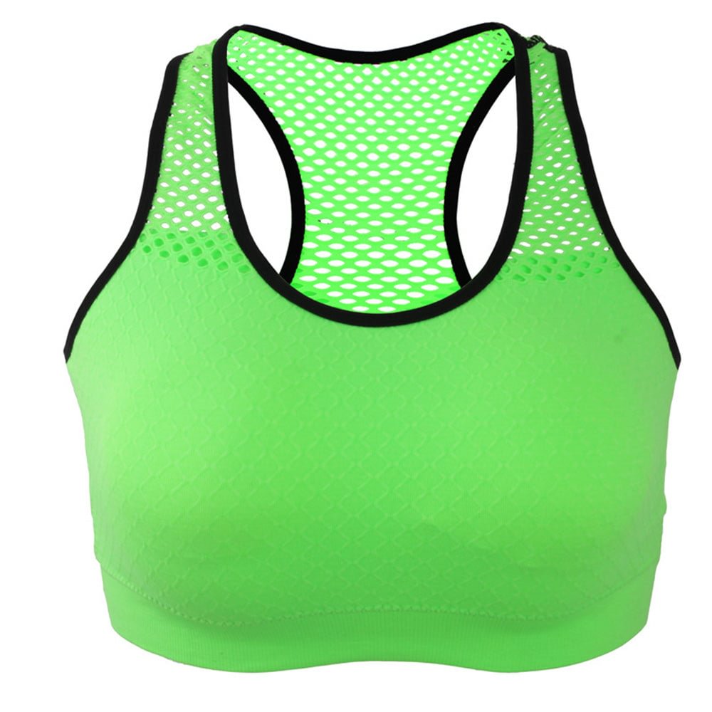 Shecustom™ No steel ring mesh sports tank top bra