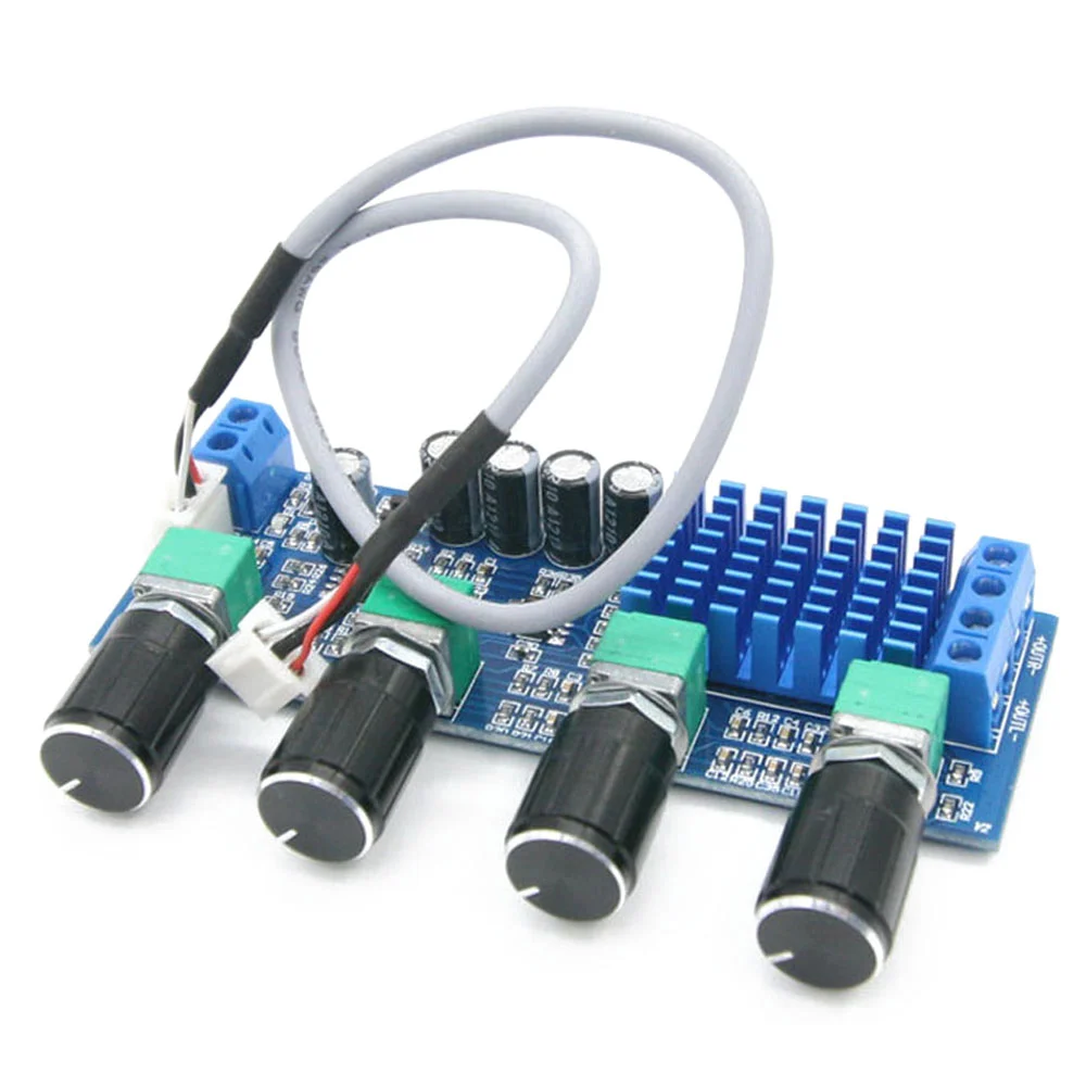 TPA3116D2 Digital amplifier board high power 12-24v audio tone treble bass pre board operation amplifier board