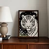 Diamond Painting-DIY Special Shaped Drill Pearl Painting Tiger(30x40cm)