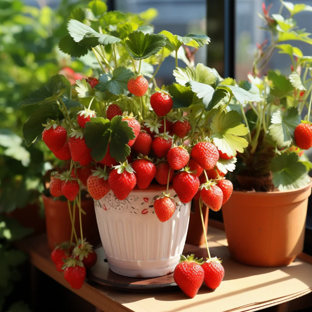 🍓Latest Four Seasons First Love Strawberry Seeds&mdash;Year-Round Harvest