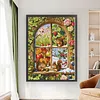 Four Seasons Squirrel Full Stamped Cross Stitch 11CT 3-Strand 50x67cm