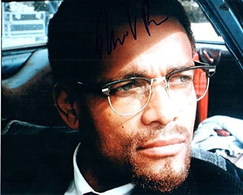 Mario Van Peebles Signed Autographed Malcolm X