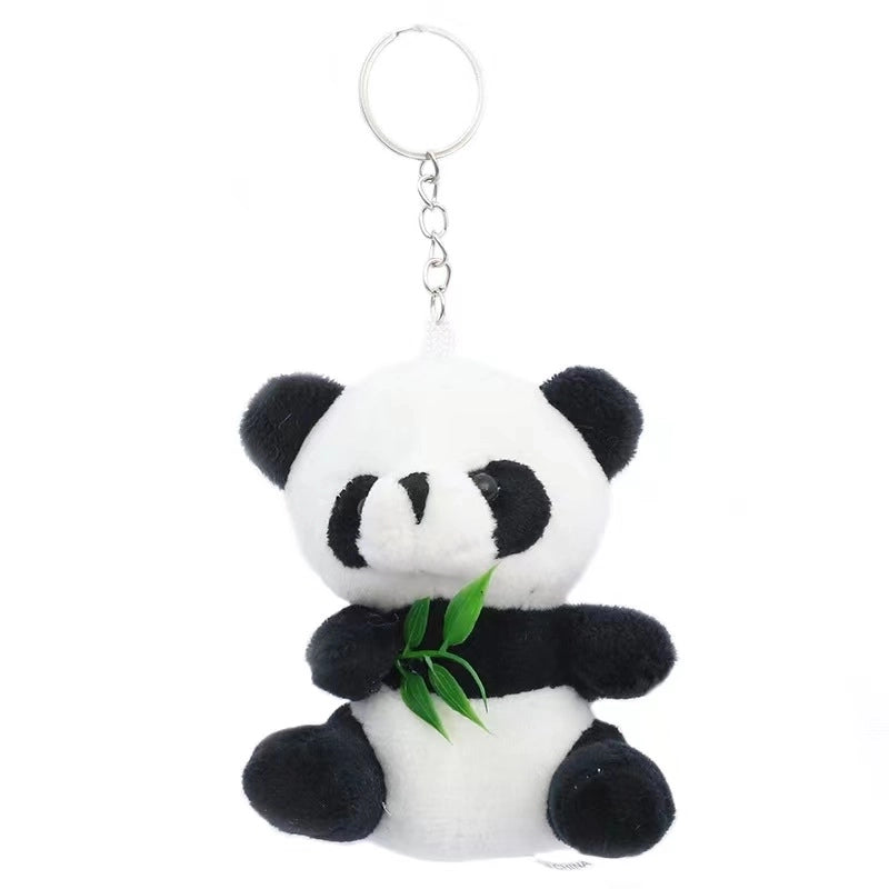 Cartoon Style Cute Sweet Panda Alloy Alloy Bag Pendant Keychain