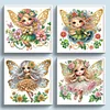 (US Local)4Pack Elf Fairy-Crystal Rhinestone Diamond Painting(30x30cm)