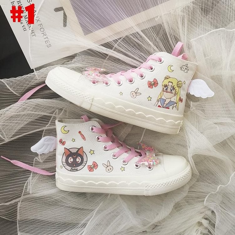 Sailor Moon Wings Canvas Shoes SP14370